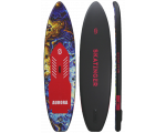 Skatinger Aurora Red Allround SUP Tahtası – Cesur, Kozmik, Dengeli