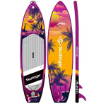 Skatinger Upgraded Sunrise Allround SUP Tahtası – Macera, Kayış, Tropik