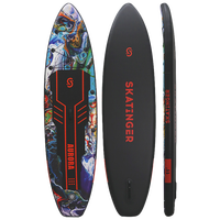 Skatinger Aurora Black Allround SUP Tahtası – Cesur, Göksel, Performanslı