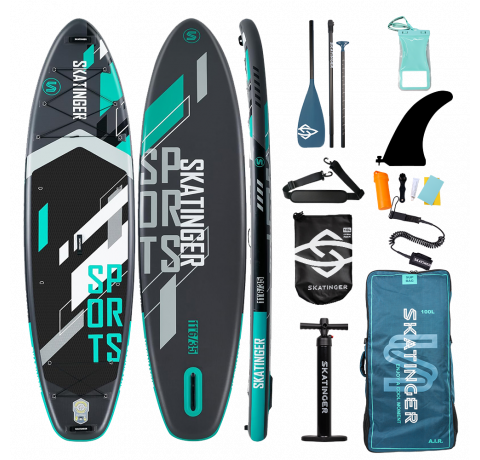 Skatinger Grey Sports Yoga SUP Tahtası – Odak, Güç, Hassasiyet