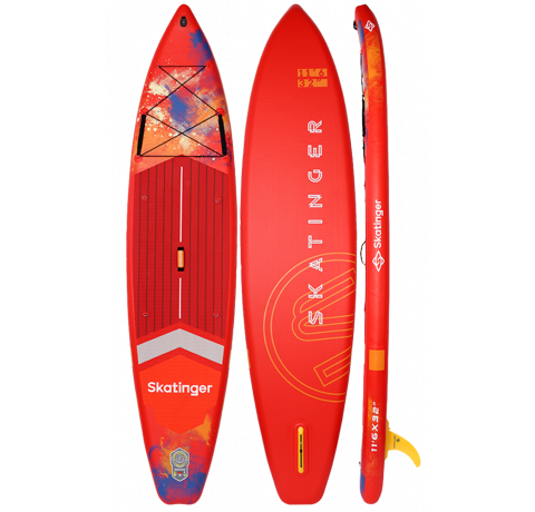 Skatinger Interstellar Red Touring SUP Tahtası – Enerji, Stil, Performans