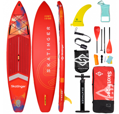 Skatinger Interstellar Red Touring SUP Tahtası – Enerji, Stil, Performans