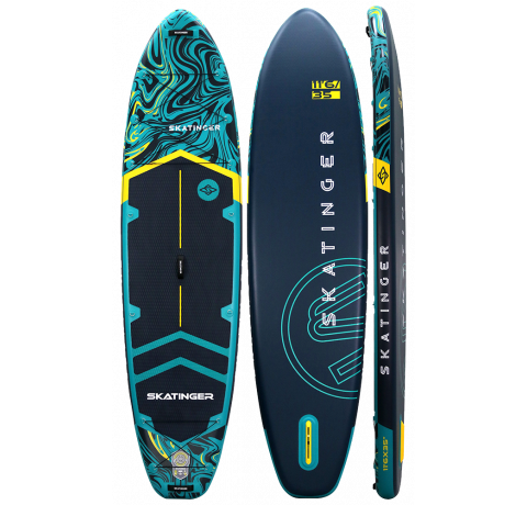 Skatinger Prana Dark Blue Allround SUP Tahtası – Stabilite, Tutuş ve Güven