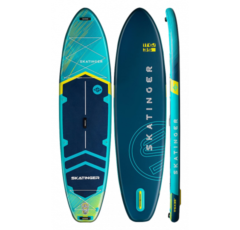 Skatinger Prana Light Blue Allround SUP Tahtası – Stabilite, Konfor ve Hafiflik