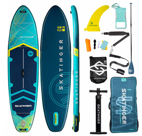 Skatinger Prana Light Blue Allround SUP Tahtası – Stabilite, Konfor ve Hafiflik