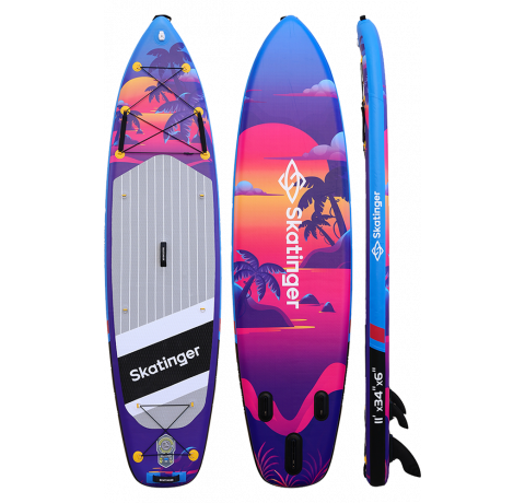 Skatinger Upgraded Sunset Allround SUP Tahtası – Kontrol, Akış, Dayanıklılık