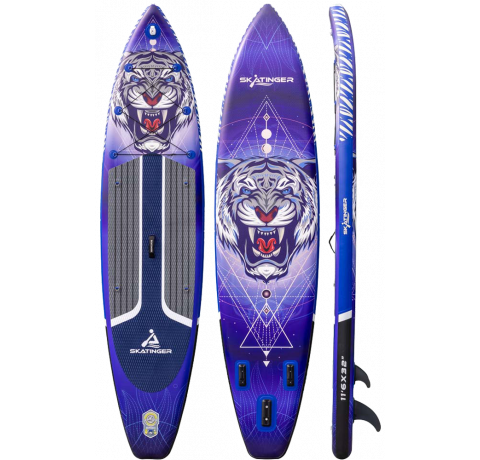 Skatinger Tiger Touring SUP Tahtası – Güç, Denge, Dayanıklılık