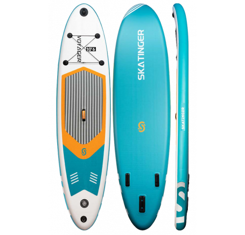 Skatinger Voyager Lake Blue Allround SUP Tahtası – Sakin, Ferahlatıcı, Dengeli