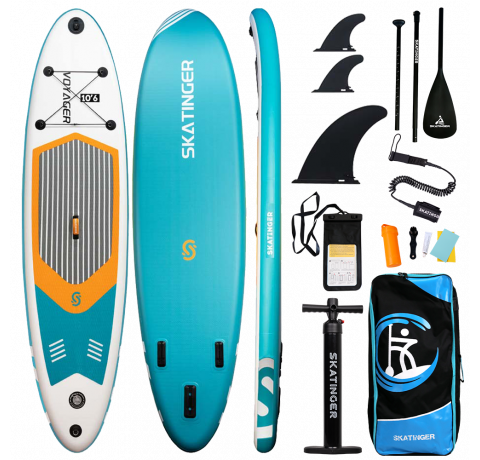 Skatinger Voyager Lake Blue Allround SUP Tahtası – Sakin, Ferahlatıcı, Dengeli