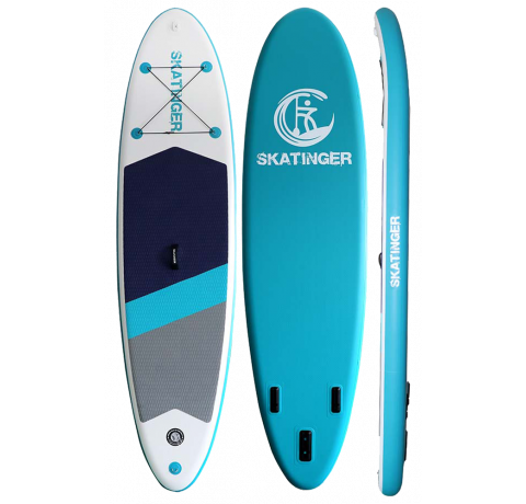 Skatinger Voyager Simple Blue Allround SUP Tahtası – Stil, Akıcılık, Konfor