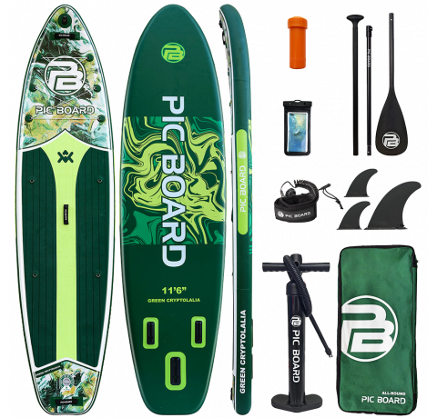 Skatinger Green Fantasy Allround SUP Tahtası – Denge, Hız, Çok Yönlülük