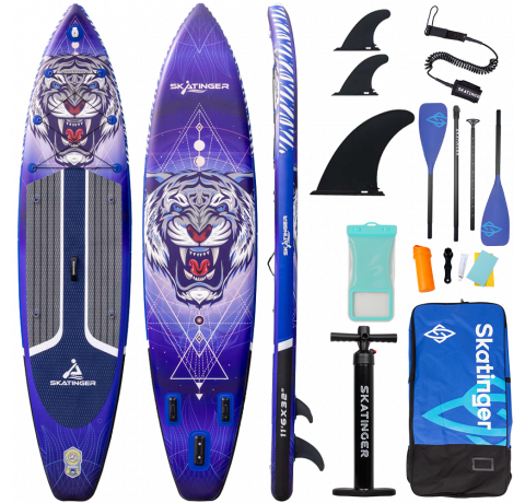 Skatinger Tiger Touring Paddle SUP Board – Power, Stability & Endurance