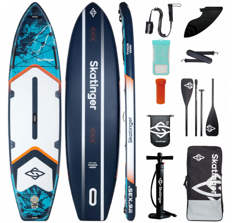 Skatinger Thor Blue Allround SUP Tahtası – Hafif, Akıcı, Kontrol