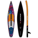 Skatinger CMYK Orange Yarış SUP Tahtası – Keskinlik, Güç, Durmaksızın